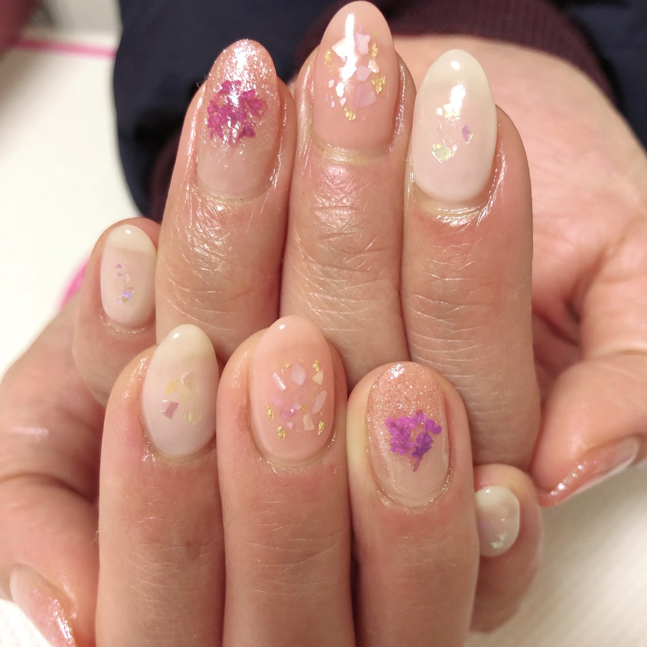 春卒業式入学式オフィスハンド Anailのネイルデザインno