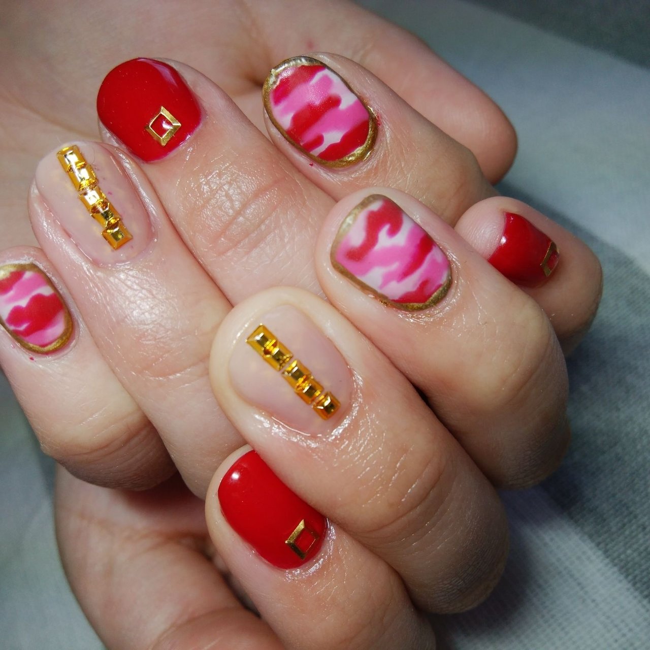 ハンド ショート ジェル お客様 Ftnailのネイルデザイン No ネイルブック