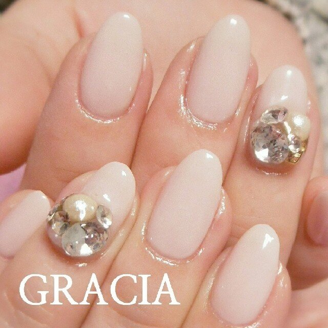 春 オールシーズン オフィス ハンド ワンカラー Gracia Mのネイルデザイン No ネイルブック