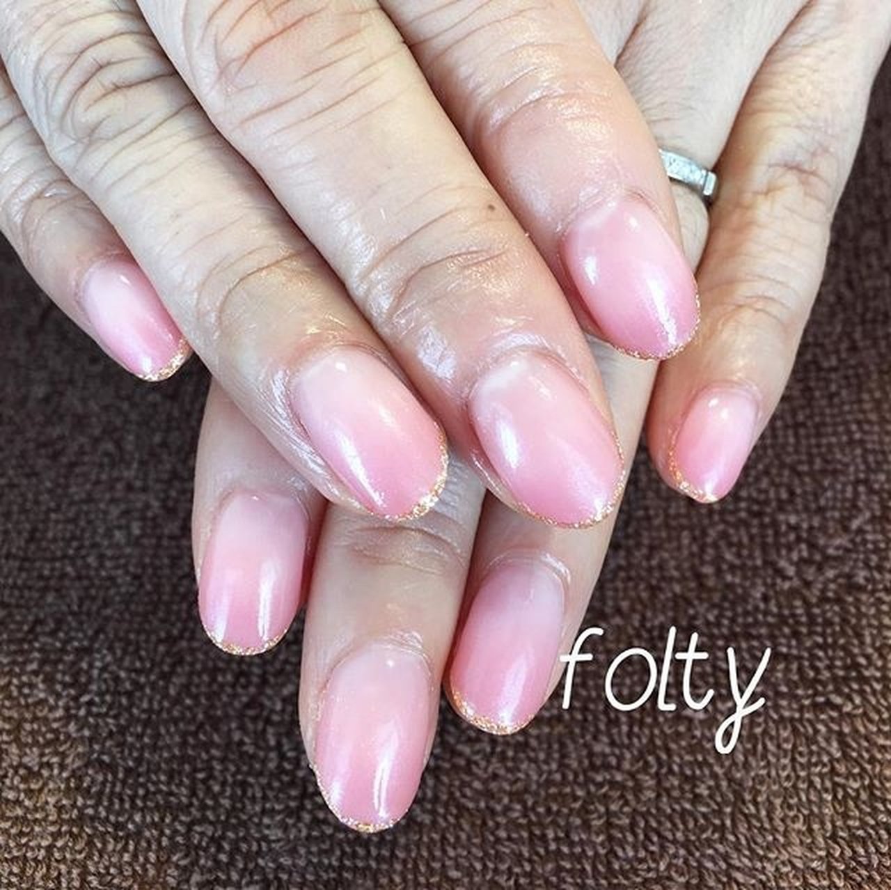 春 オールシーズン オフィス デート ハンド Foltygelnailsalonのネイルデザイン No ネイルブック