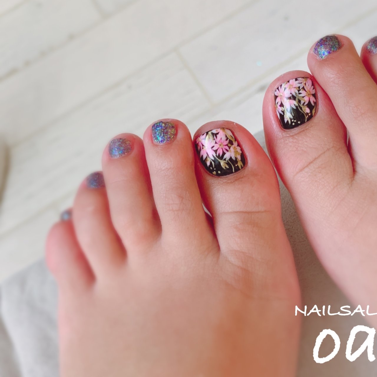 春 オールシーズン お正月 成人式 フット Yukim Nailのネイルデザイン No ネイルブック