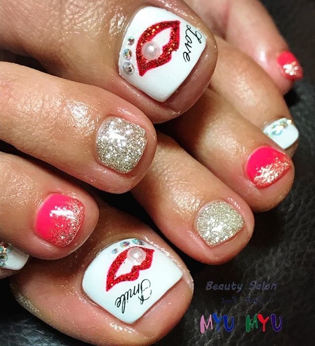 オールシーズン 旅行 海 リゾート フット Nikaのネイルデザイン No ネイルブック