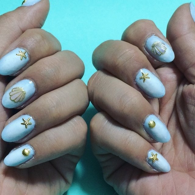 春 夏 リゾート デート ハンド はるもん のネイルデザイン No ネイルブック