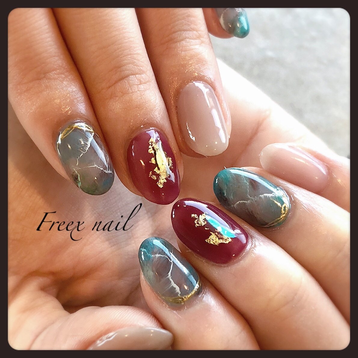 春 夏 秋 オールシーズン ハンド Freexnailのネイルデザイン No ネイルブック