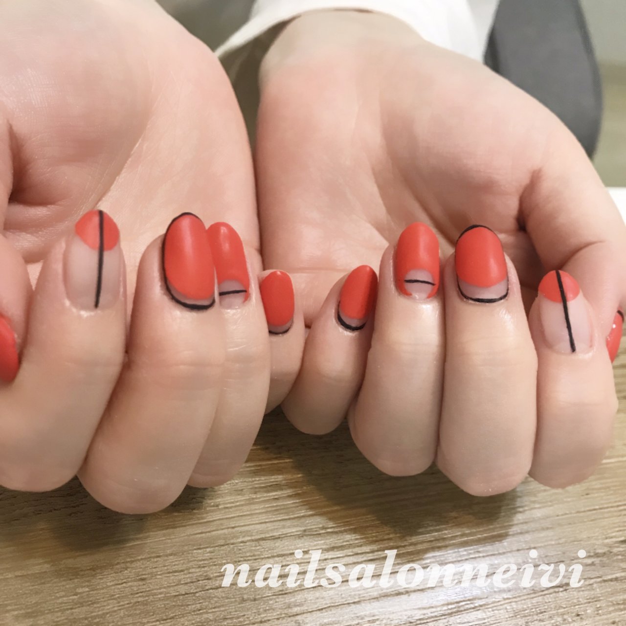 春 夏 オールシーズン ハンド ショート Nailsalon Neiviのネイルデザイン No ネイルブック