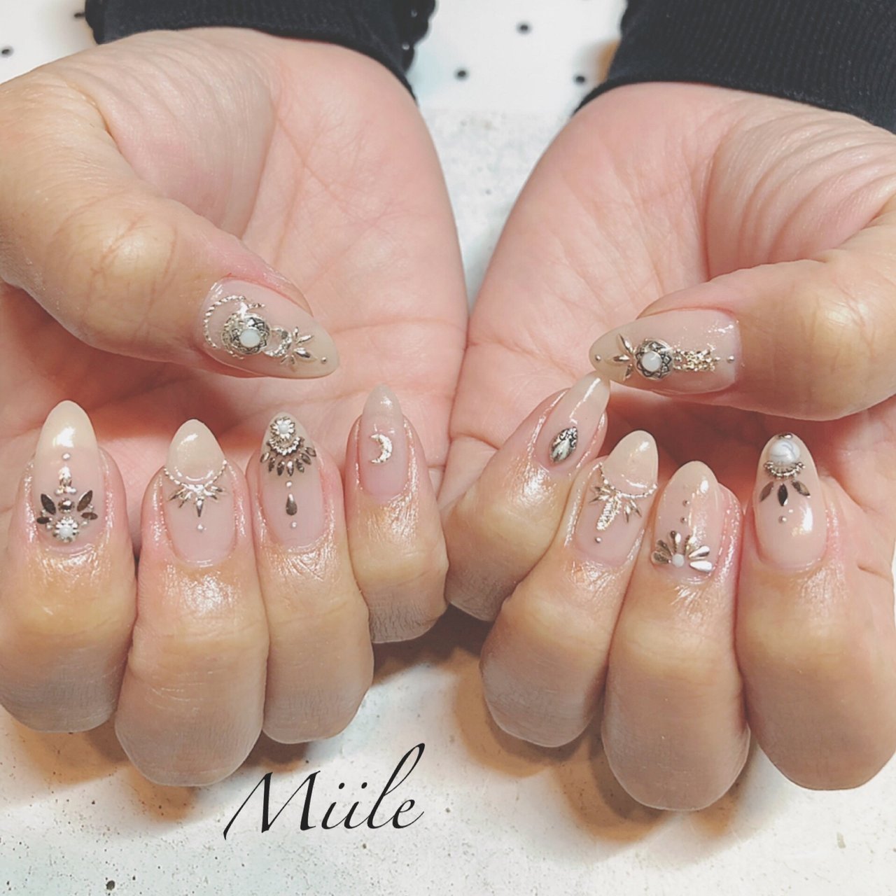 春 夏 旅行 リゾート ハンド Private Nail Salon Miile のネイルデザイン No ネイルブック