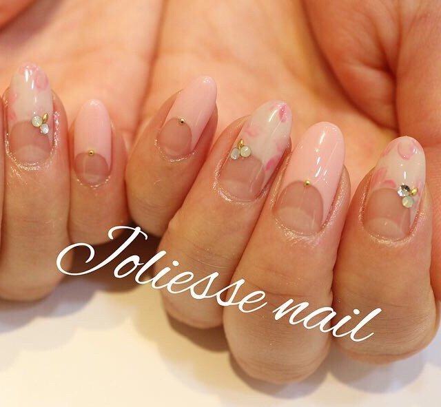 春 オールシーズン オフィス ブライダル ハンド Nailsalon Nookのネイルデザイン No ネイルブック