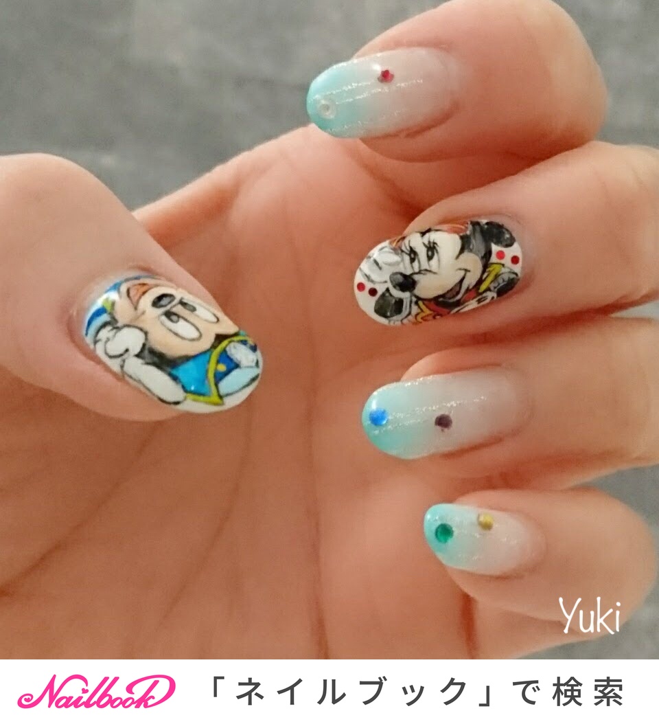 ディズニーネイル④ ナイトメアビフォアクリスマス 💀🎃 DMからお問い合わせ下さい