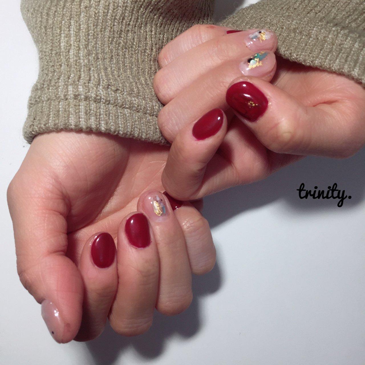 春 入学式 ライブ パーティー シェル Trinity のネイルデザイン No ネイルブック