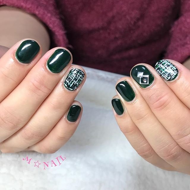 秋 冬 卒業式 パーティー ハンド M Nailのネイルデザイン No ネイルブック