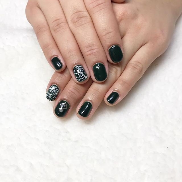 秋 冬 卒業式 パーティー ハンド M Nailのネイルデザイン No ネイルブック