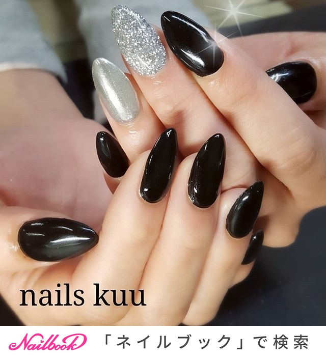 黒色ネイル 1280_lc