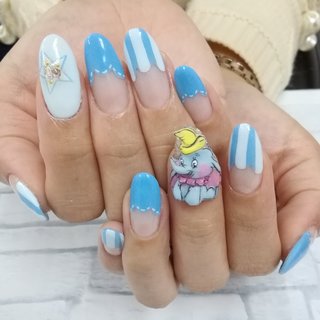 ダンボのネイルデザイン｜ネイルブック 