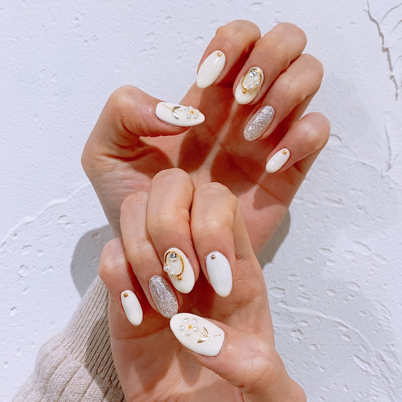 春 夏 ハンド ラメ フラワー Nail S Relumのネイルデザイン No ネイルブック