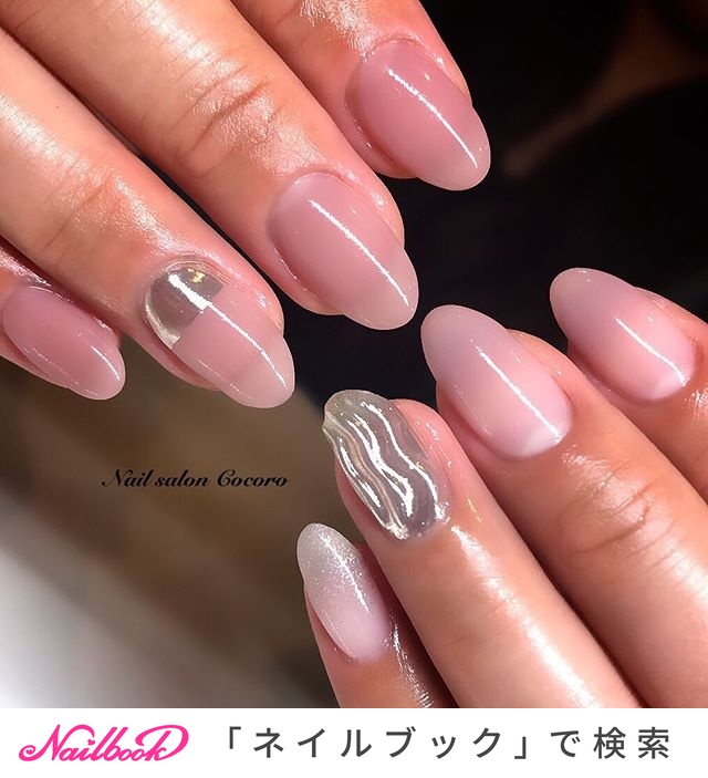 オールシーズン オフィス パーティー デート ハンド Cocoronailsalonのネイルデザイン No ネイルブック