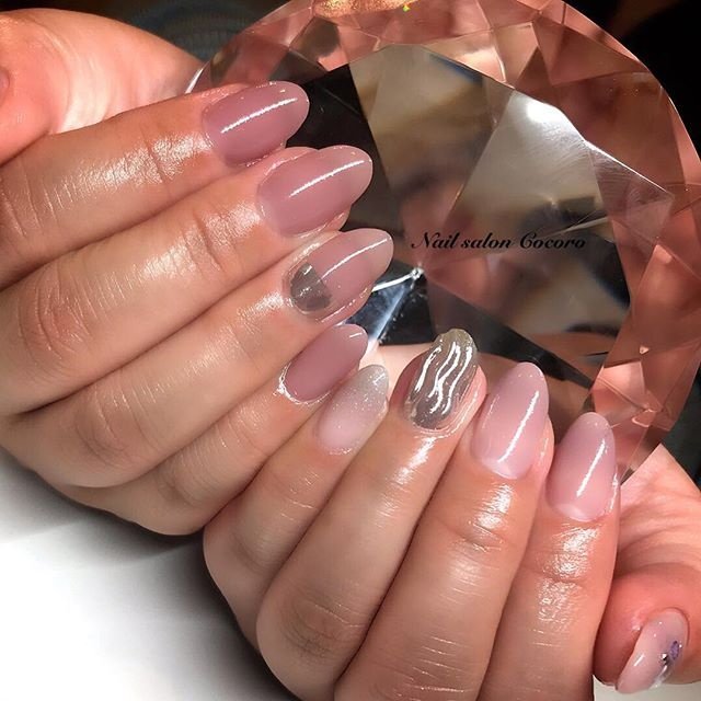 オールシーズン オフィス パーティー デート ハンド Cocoronailsalonのネイルデザイン No ネイルブック