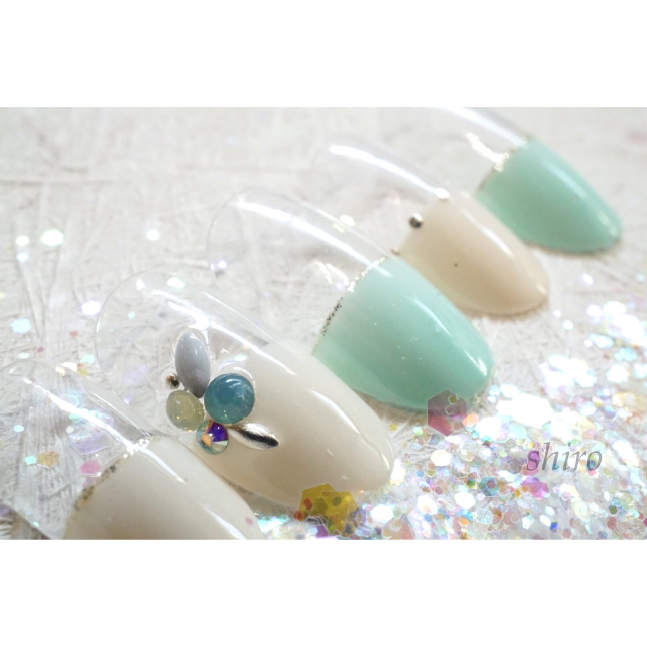 春 オールシーズン オフィス ハンド シンプル Private Nail Salon Shiroのネイルデザイン No ネイル ブック