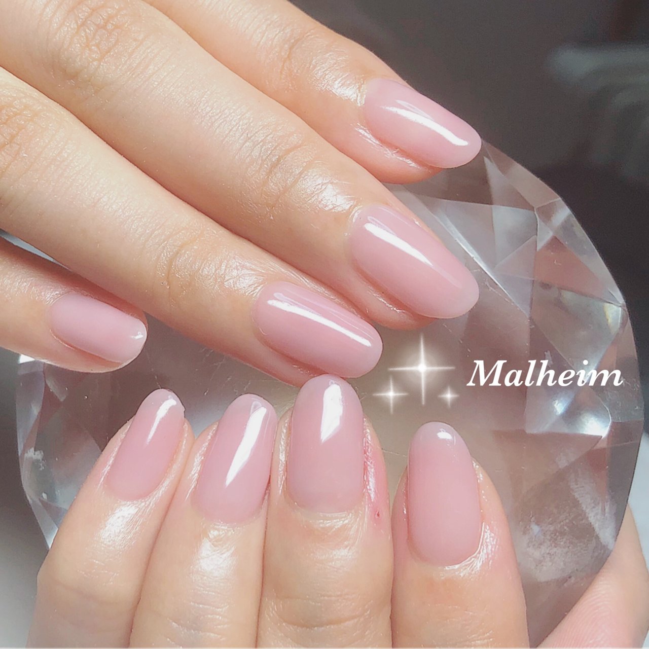 オールシーズン オフィス ハンド シンプル ワンカラー Nails Malheim メルヘイム のネイルデザイン No ネイル ブック