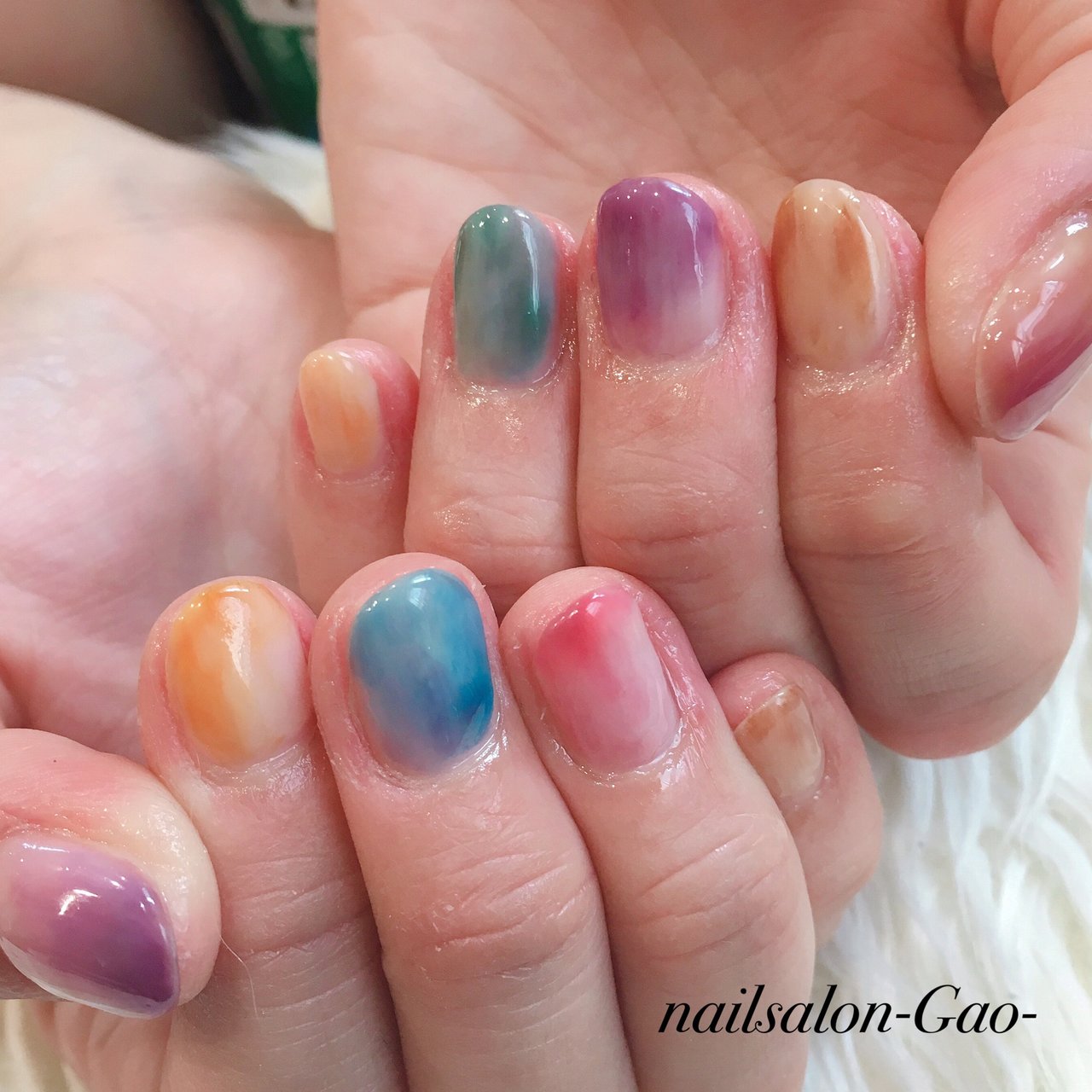 春 オールシーズン パーティー 女子会 ハンド Nail Salon Gao のネイルデザイン No ネイルブック