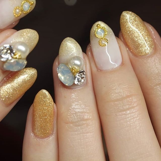 春 オールシーズン パーティー デート ラメ Nail Rossoのネイルデザイン No ネイルブック