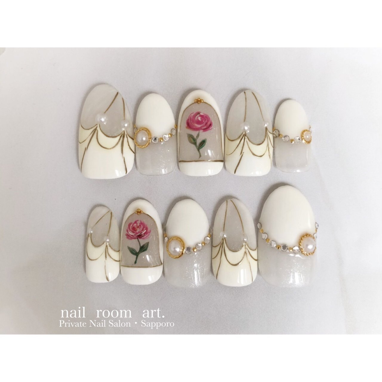 オールシーズン 旅行 リゾート ブライダル ハンド Nail Room Art のネイルデザイン No ネイルブック