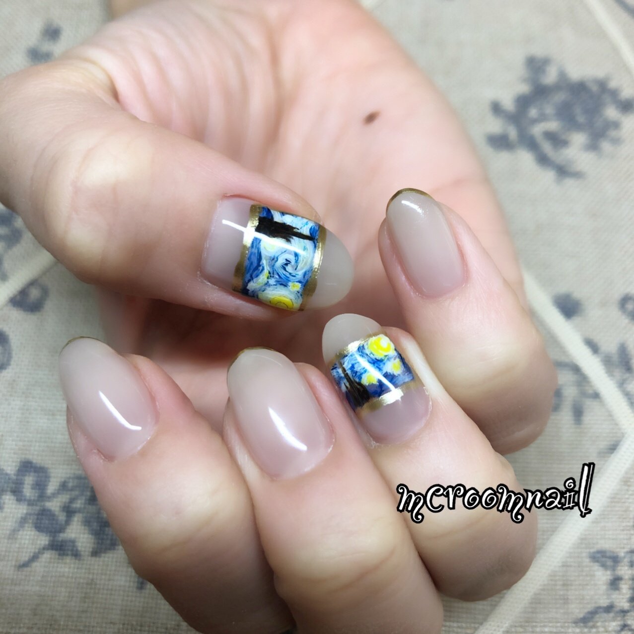 春 オールシーズン ハンド キャラクター ミディアム Mcroomnailのネイルデザイン No ネイルブック