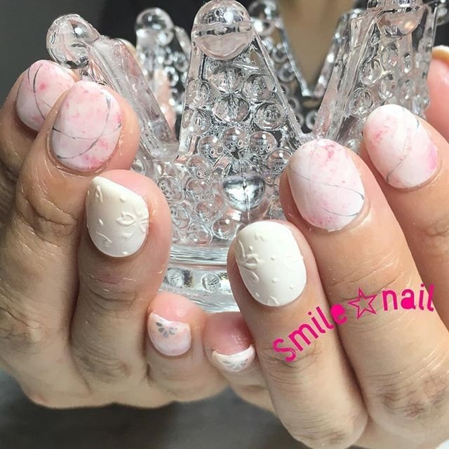 春 卒業式 入学式 デート ハンド Smile Nailのネイルデザイン No ネイルブック
