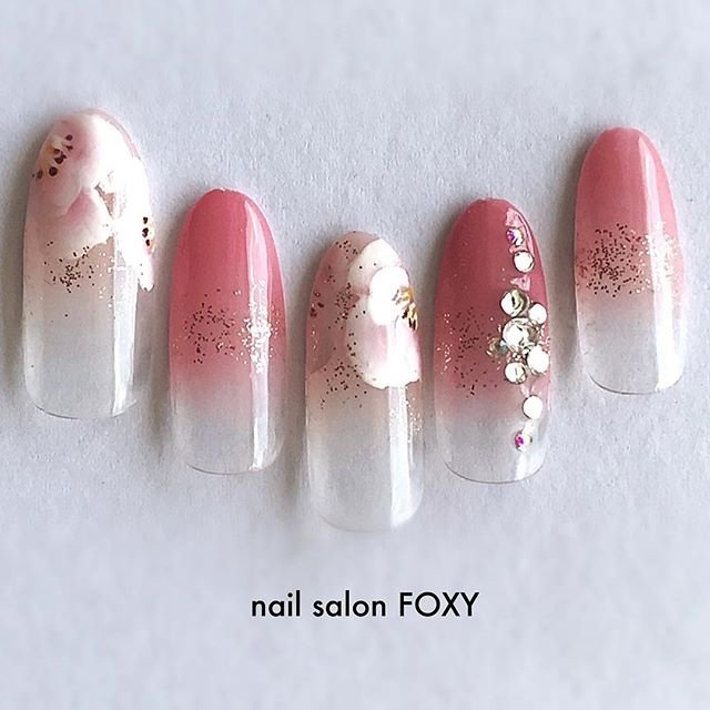 春 入学式 オフィス ハンド シンプル Nail Salon Foxyのネイルデザイン No ネイルブック