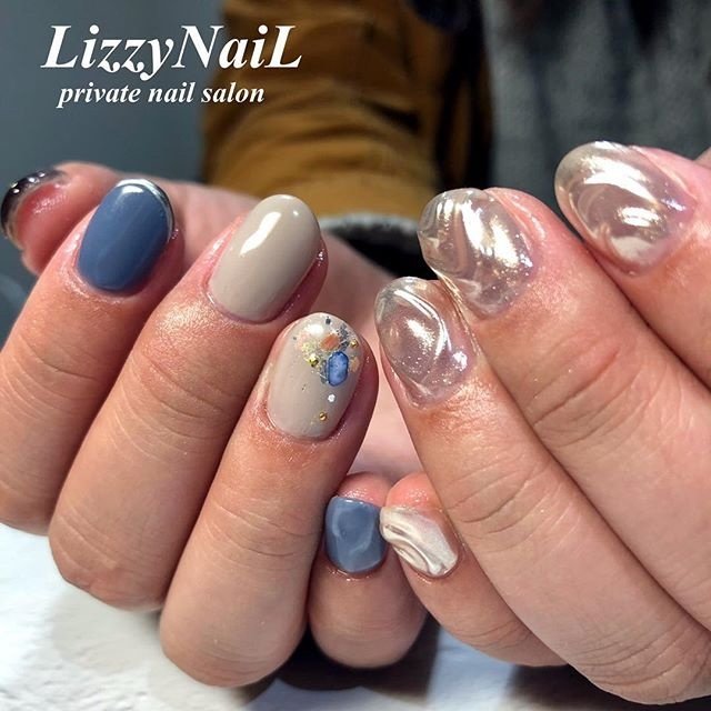 春 夏 オールシーズン 女子会 ハンド Lizzynailのネイルデザイン No ネイルブック