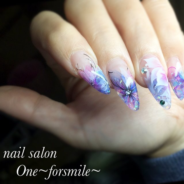 Nail Salon One For Smile 中頭郡北谷町のネイルサロン ネイルブック