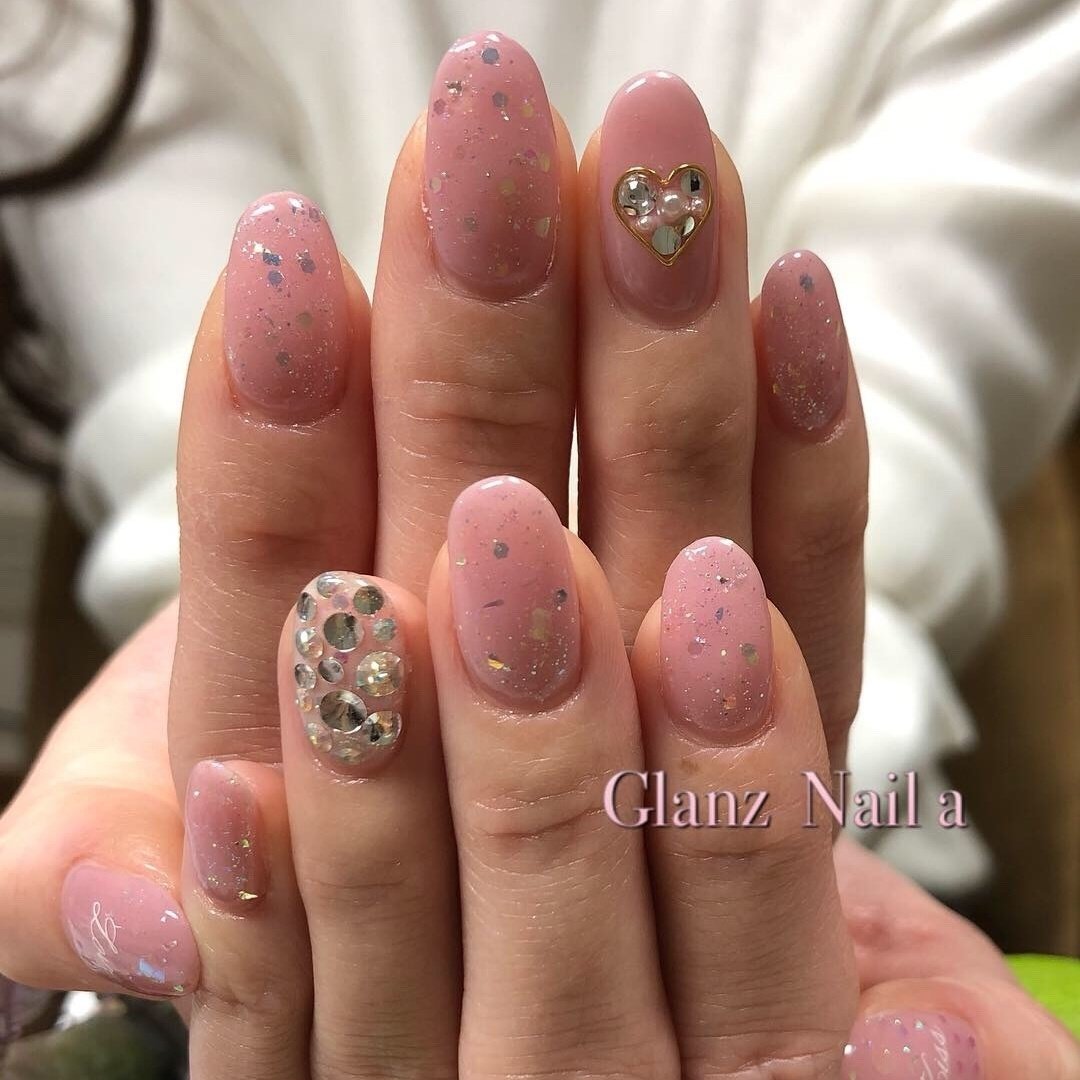 春 旅行 ライブ 女子会 ハンド Glanz Nail Aのネイルデザイン No ネイルブック