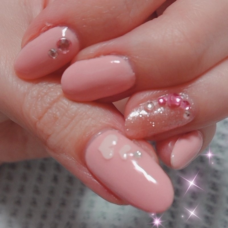 春 オフィス ハンド シンプル ラメ 坂本麻美のネイルデザイン No ネイルブック