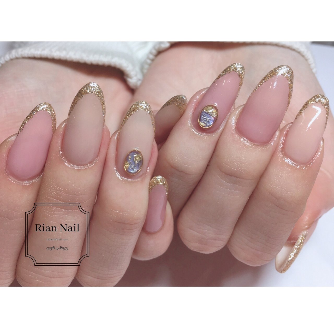 オールシーズン 成人式 入学式 オフィス ハンド Ryoko のネイルデザイン No ネイルブック