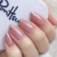 ハンド シンプル ホログラム ラメ ミディアム Nail Studio Cucuのネイルデザイン No ネイルブック