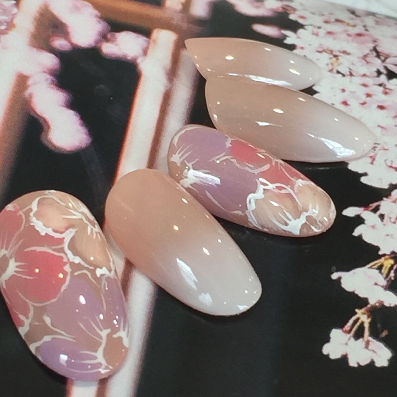 春 夏 入学式 オフィス ハンド Salon De Galleのネイルデザイン No ネイルブック
