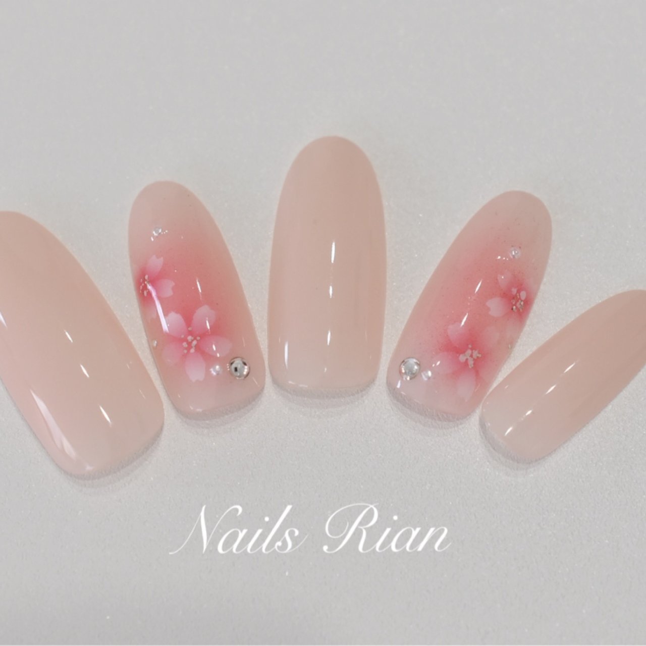 春 入学式 ハンド シンプル ワンカラー Nails Rian0716のネイルデザイン No ネイルブック