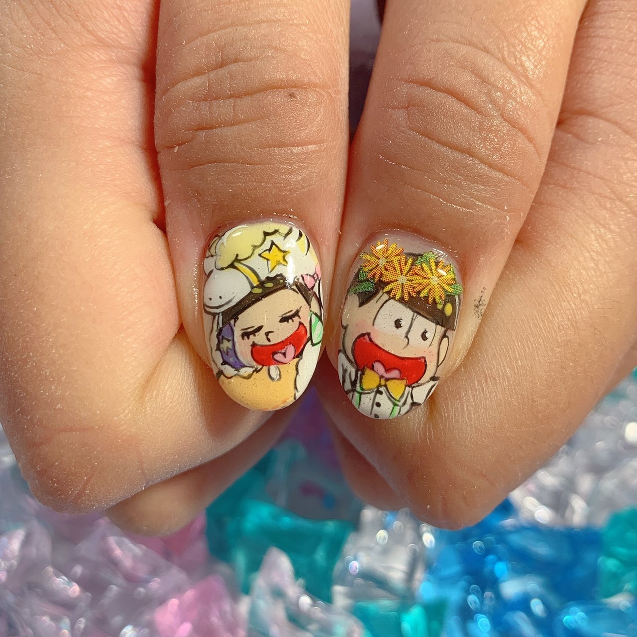 春 オールシーズン 旅行 ハンド 痛ネイル Eriko のネイルデザイン No ネイルブック