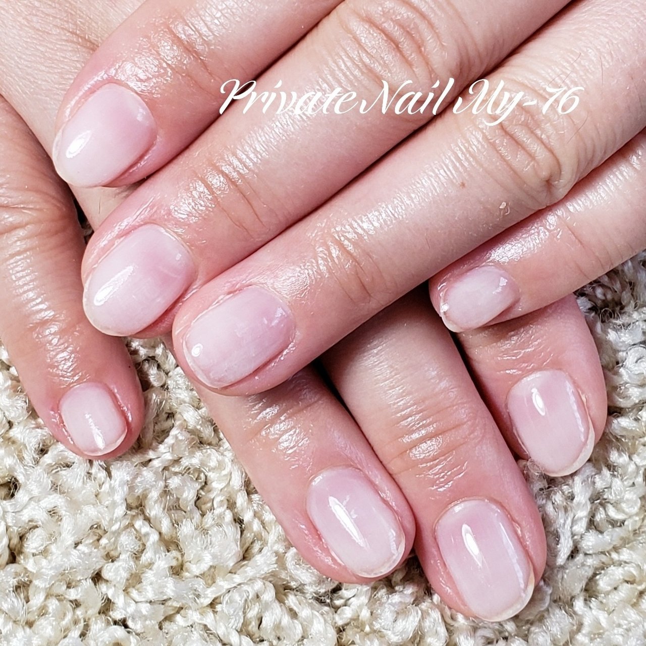 オールシーズン オフィス ハンド シンプル ショート Private Nail My 76のネイルデザイン No ネイルブック