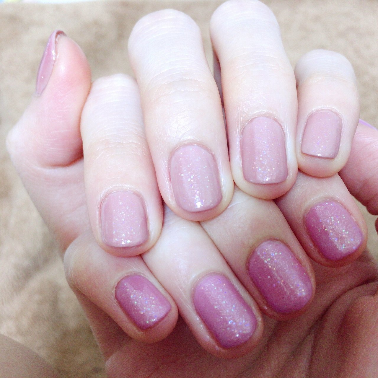 春 オールシーズン ハンド シンプル ラメ Kyonのネイルデザイン No ネイルブック