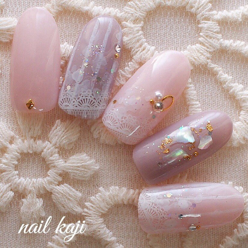 春 夏 オフィス デート ハンド Nail Kajiのネイルデザイン No ネイルブック