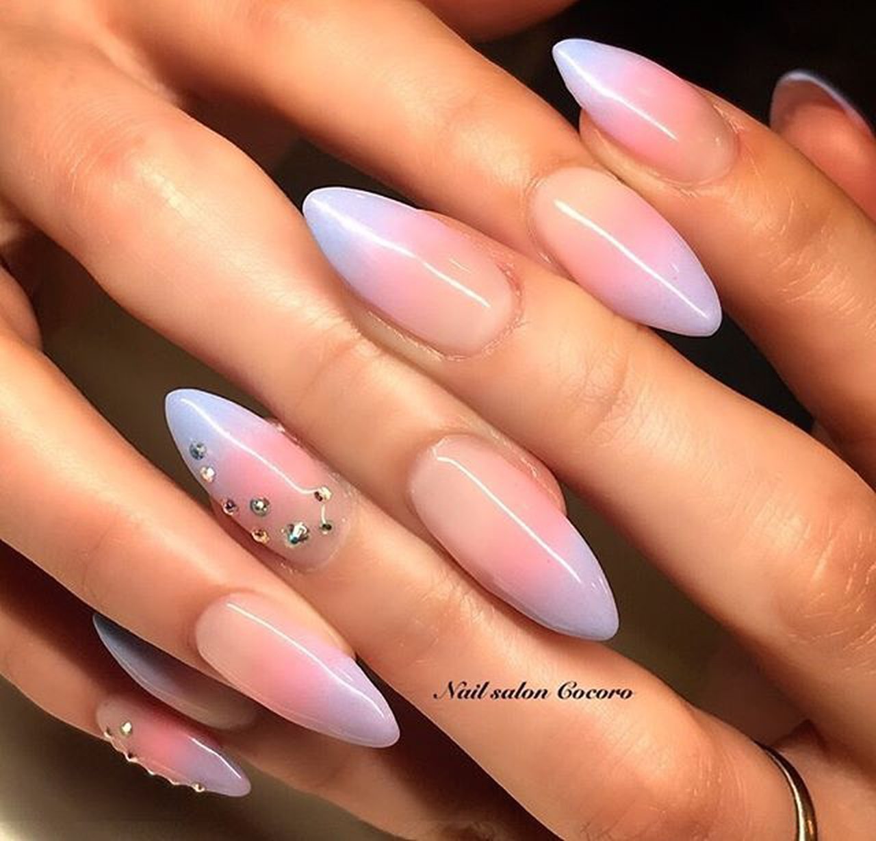 春 オールシーズン パーティー デート ハンド Cocoronailsalonのネイルデザイン No ネイルブック