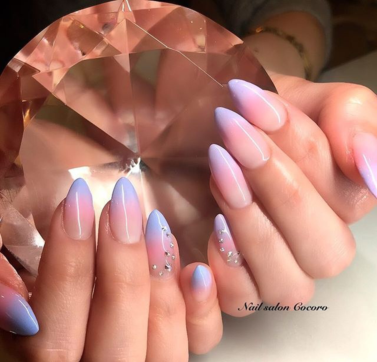 春 オールシーズン パーティー デート ハンド Cocoronailsalonのネイルデザイン No ネイルブック