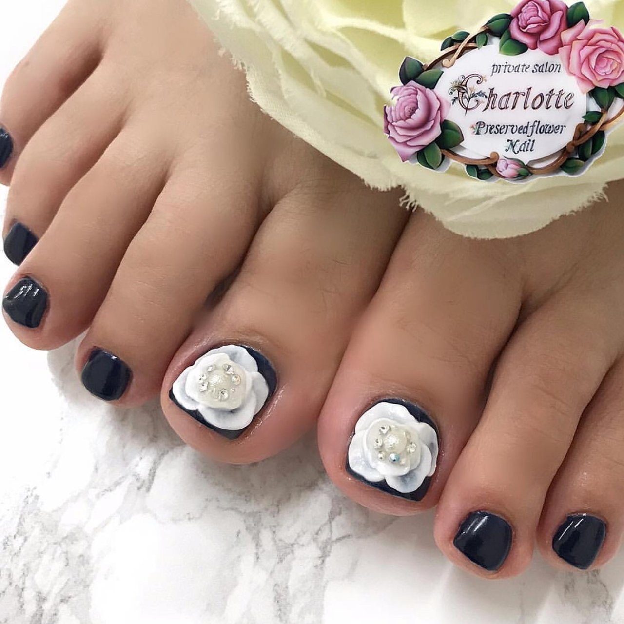 春 夏 冬 オールシーズン フット Privatesalon Charlotteのネイルデザイン No ネイルブック