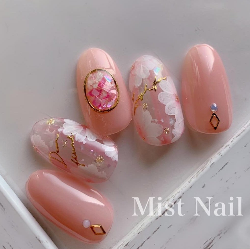 春 夏 パーティー デート ハンド Maiimnailのネイルデザイン No ネイルブック