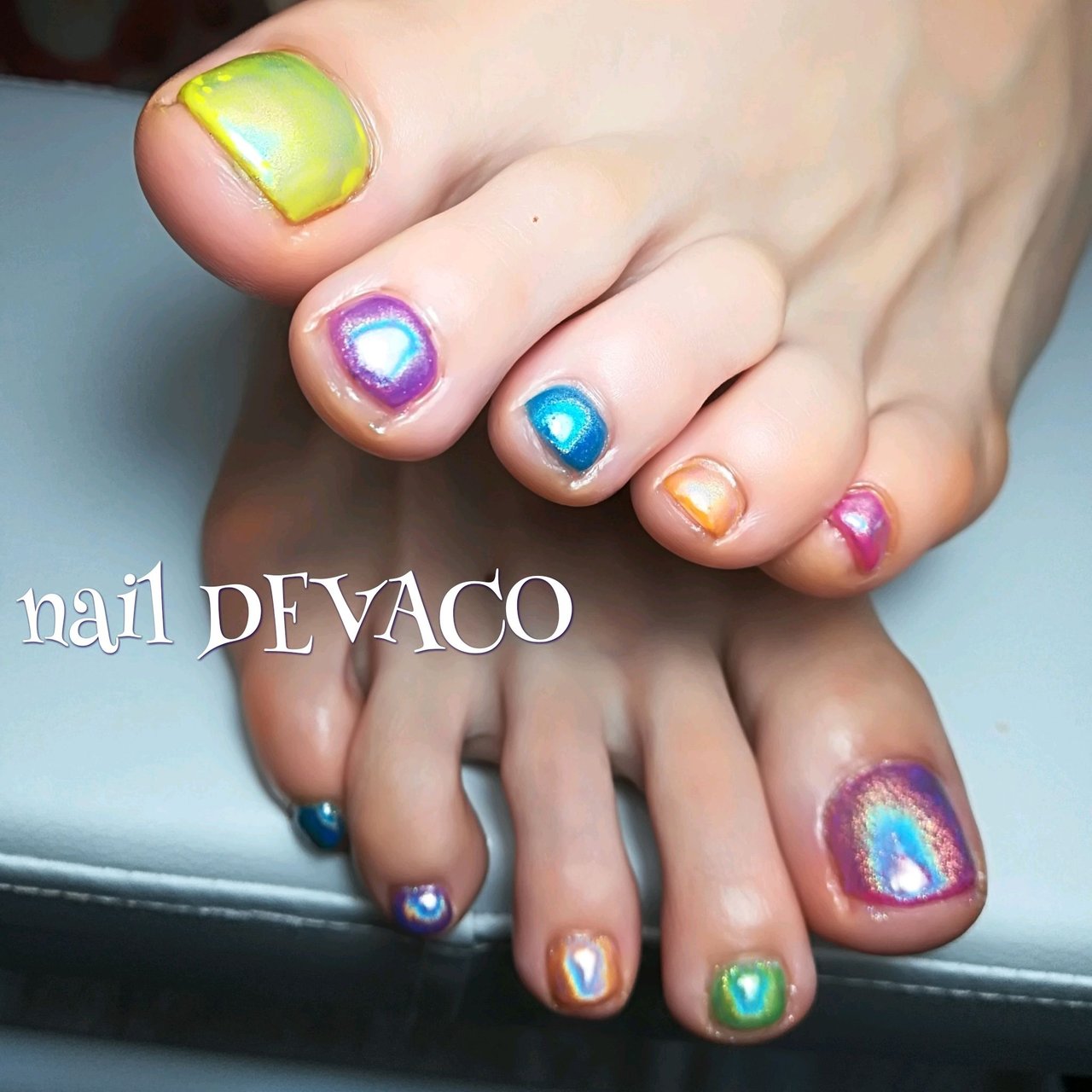 春 夏 オールシーズン フット トロピカル 999naildevacoのネイルデザイン No 4152766 ネイルブック