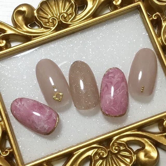 春 冬 パーティー 女子会 ハンド Salon De Parfaitのネイルデザイン No ネイルブック