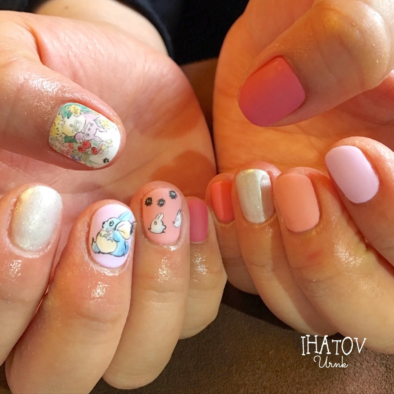 春 旅行 デート ハンド ワンカラー Ihatov Nailarts のネイルデザイン No ネイルブック