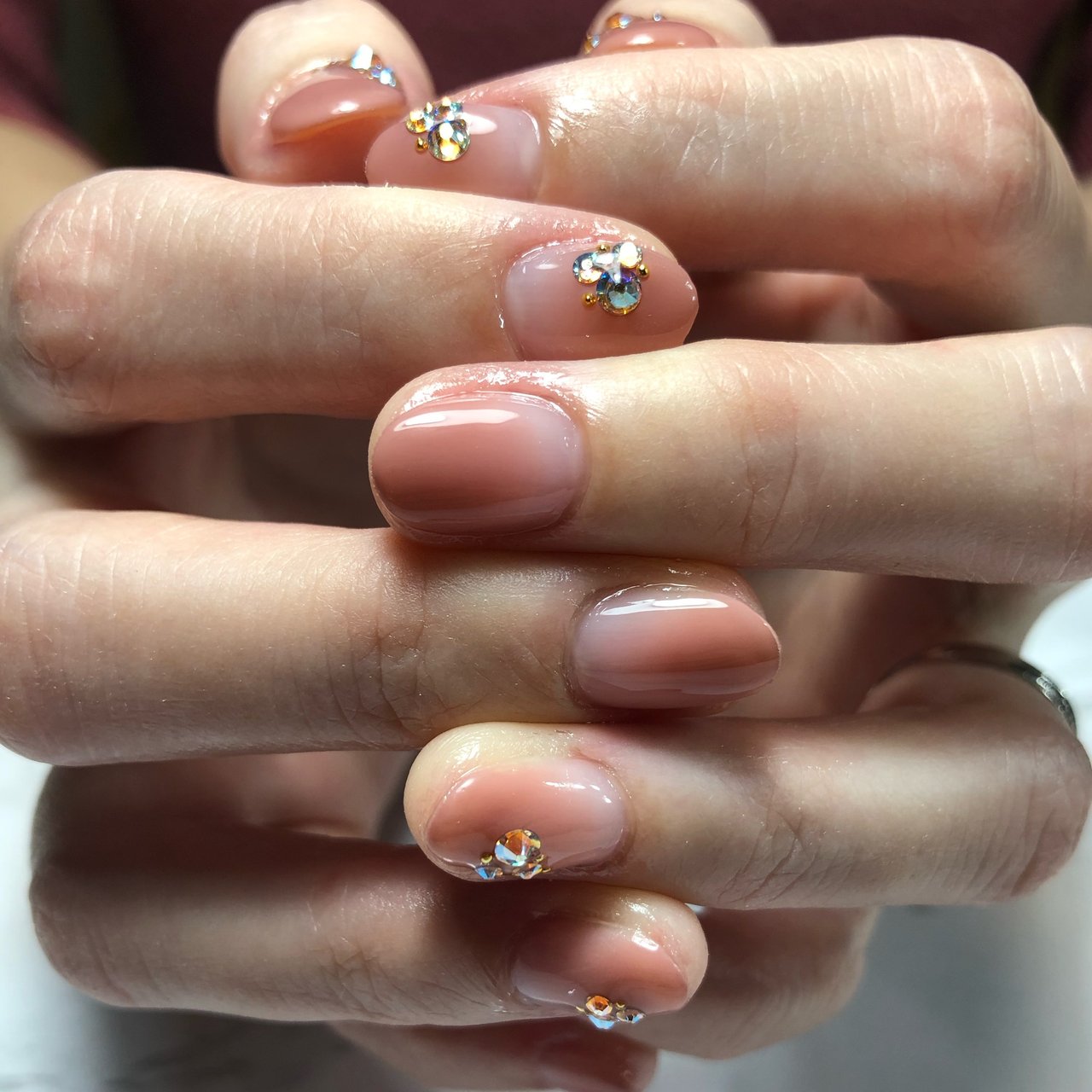 オールシーズン オフィス ブライダル パーティー ハンド Nail Salon Come To Meのネイルデザイン No ネイル ブック