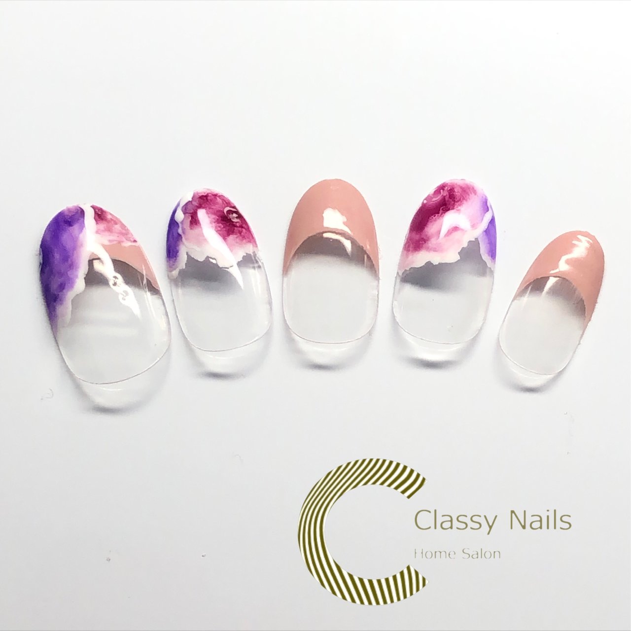 春 夏 オフィス デート ハンド Makokimiのネイルデザイン No ネイルブック