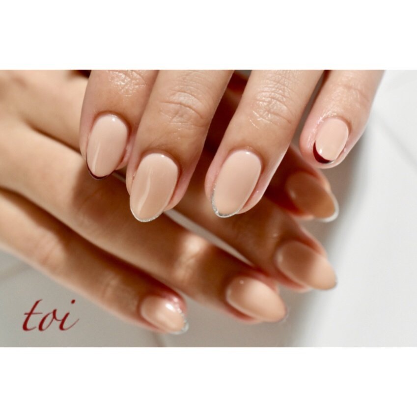 オールシーズン オフィス ハンド シンプル ワンカラー Atelier Toiのネイルデザイン No ネイルブック